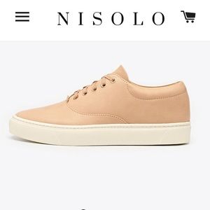 Nisolo Elayna leather sneakers